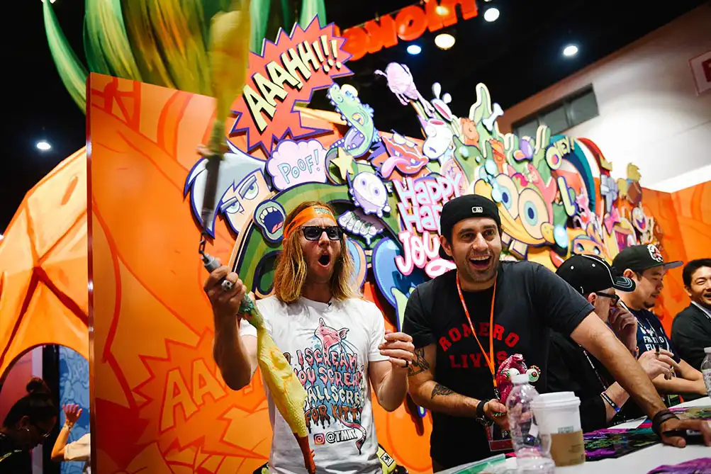 Nickelodeon booth