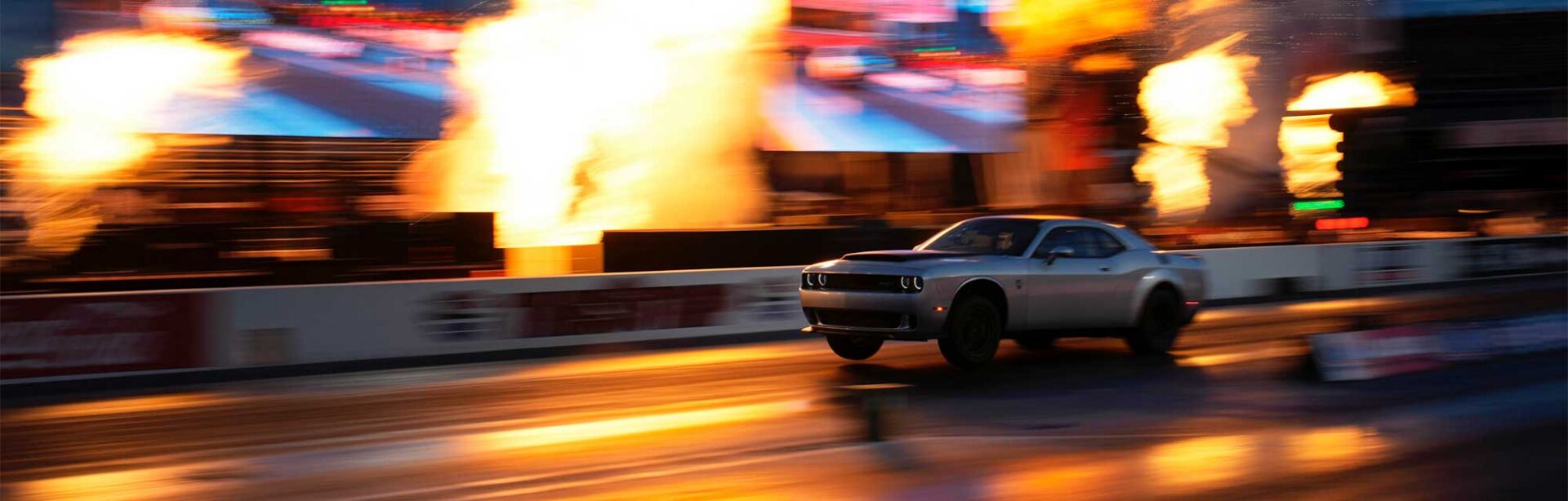 Dodge Demon drag racing